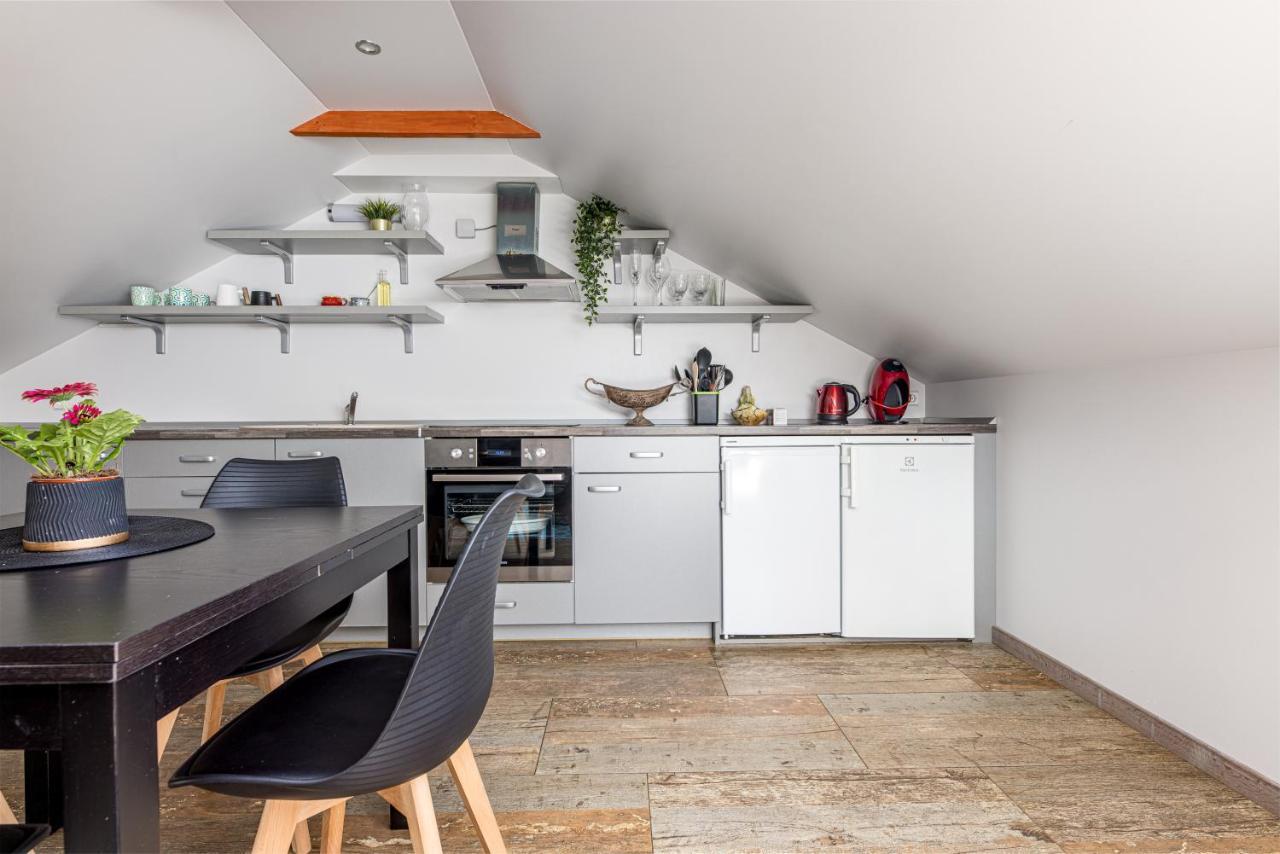 פלאנגה Apartamentas Ant Juros Kranto "Virs Pusu" מראה חיצוני תמונה