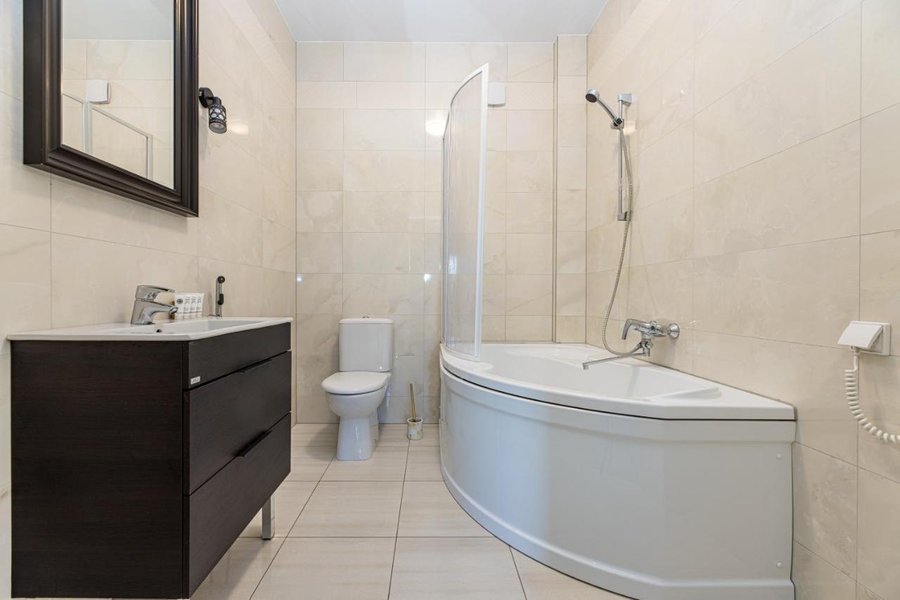 פלאנגה Apartamentas Ant Juros Kranto "Virs Pusu" מראה חיצוני תמונה